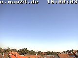Der Himmel über Mannheim um 10:00 Uhr