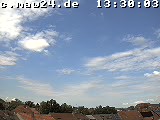 Der Himmel über Mannheim um 13:30 Uhr