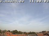 Der Himmel über Mannheim um 11:00 Uhr